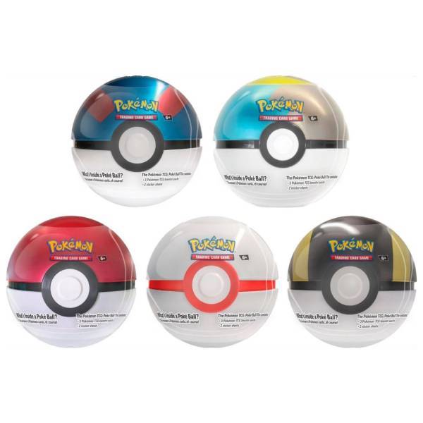 Lata Poke Ball Tin 2024 Pokemon TCG Aleatorio