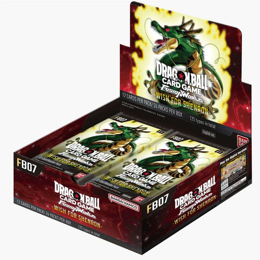 Sobre FB07 Wish for Shenron Super Dragon Ball TCG