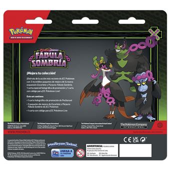 Fábula Sombría Blister 3 Pack Pokemon TCG
