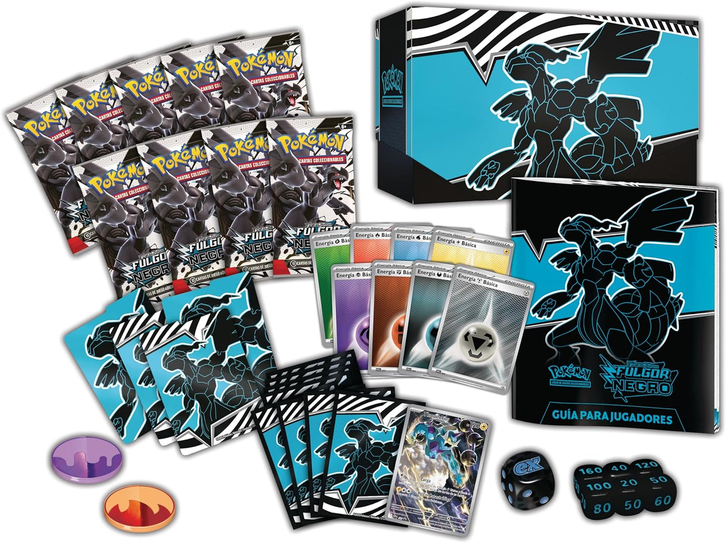 ETB Fulgor Negro Elite Trainer Box Pokemon