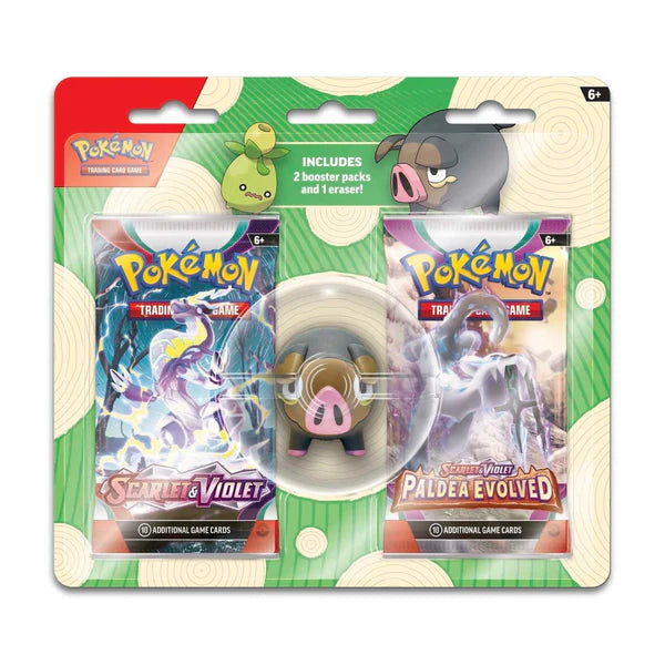 Back to School Eraser Blister 2023 Pokemon TCG