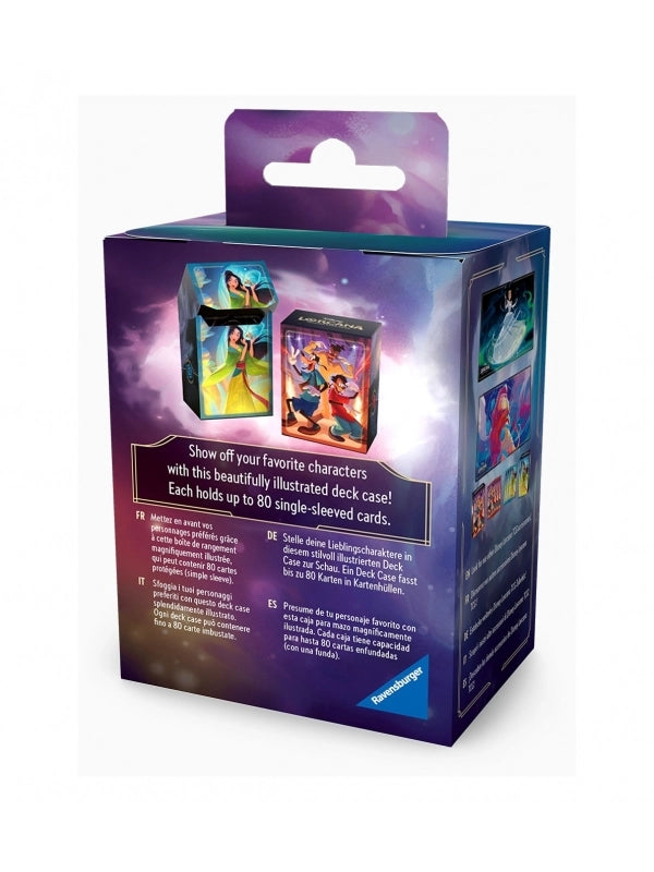 Caja de Mazo Mulan Considerate Diplomat Fabled Deck Disney Lorcana