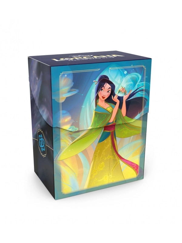 Caja de Mazo Mulan Considerate Diplomat Fabled Deck Disney Lorcana