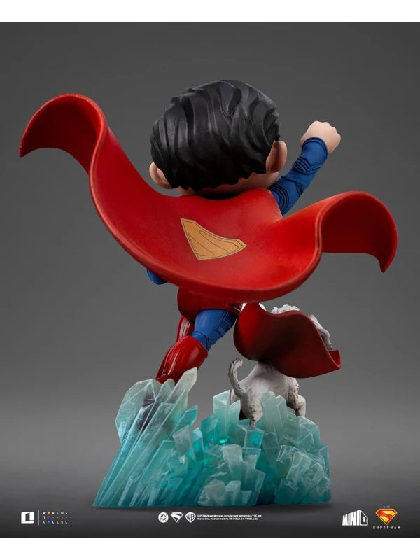 Figura Superman & Krypto 17 cm DC Comics Iron Studios