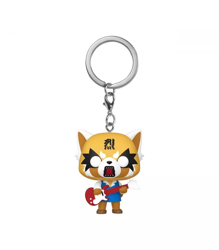 Funko Pop! Keychain Aggretsuko with Guitar Sanrio