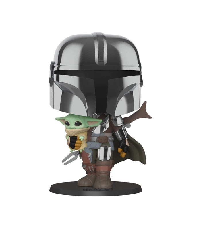 Funko POP! #380 Mandalorian with The Child 10” (25 cm) Star Wars