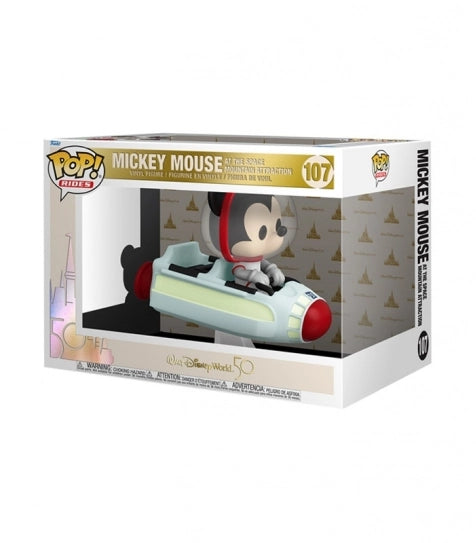 Funko POP! #107 WDW50 Space Mountain con Mickey Mouse Disney Parks