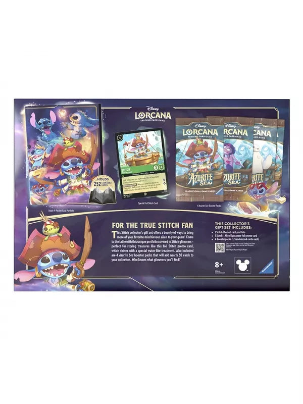 Gift Set Stitch Collector's Azurite Sea Disney Lorcana TCG