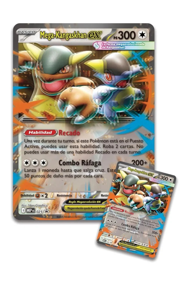 Caja Mega Kangaskhan EX Pokemon TCG