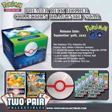 Caja Dragonite VSTAR Premier Deck Holder Pokémon GO Set Especial