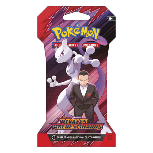 Sobre Sleeved Booster Rivales Predestinados Pokemon TCG
