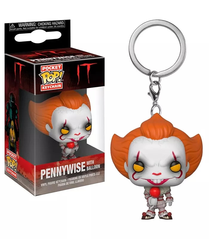 Funko POP! Keychain Pennywise con Globo IT