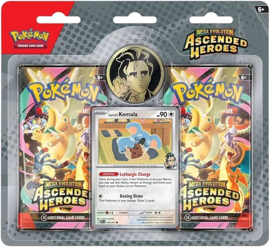 Blister Pack 2 Sobres Héroes Ascendentes Pokemon TCG
