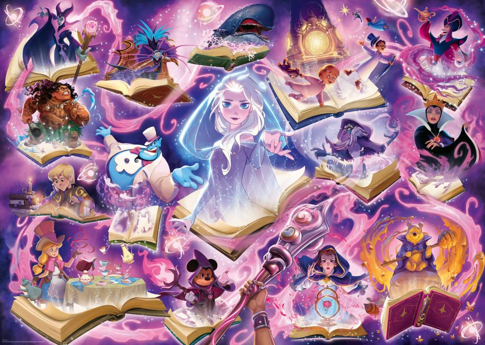 Puzzle 1000 Piezas Amethyst Disney  Lorcana Ravensburger + Carta Promocional Mickey
