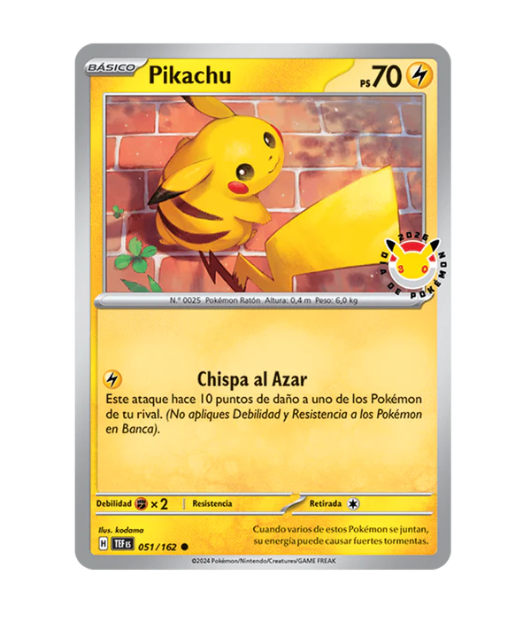 Caja especial 30 aniversario Pokemon TCG