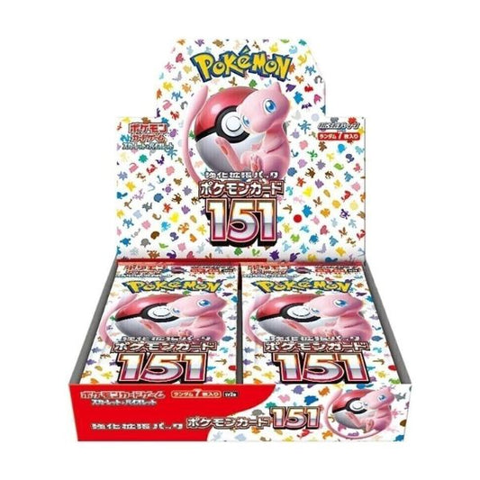 Caja  20 Sobres 151  Edición Especial Scarlet & Violet Pokémon TCG