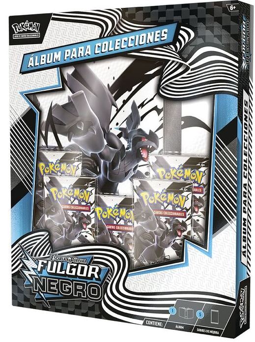 Binder Collection  Fulgor Negro (Black Bolt)  Pokemon
