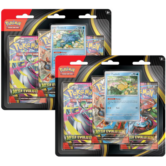 Blister 3 Sobres Megaevolución Pokémon TCG