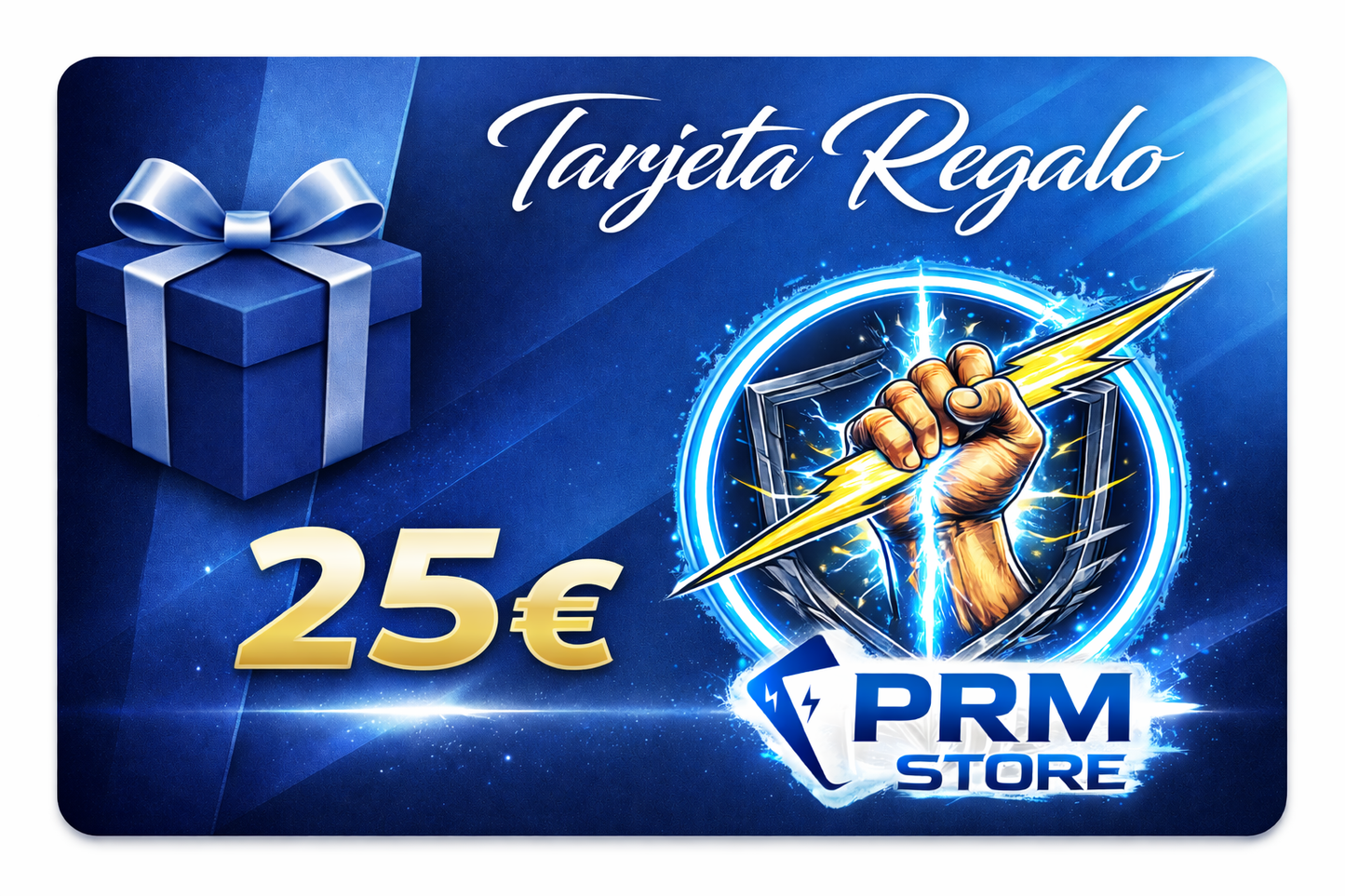 Sorteo Tarjeta Regalo 25€ Compras Febrero PRM STORE