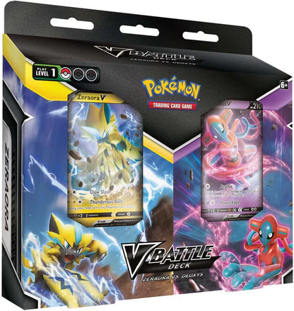V Battle Deck Deoxys vs Zeraora – Pokemon TCG