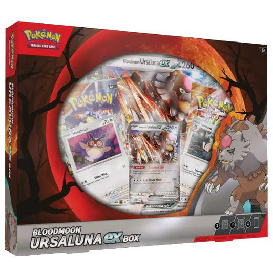 BloodMoon Ursaluna EX Box Pokemon TCG