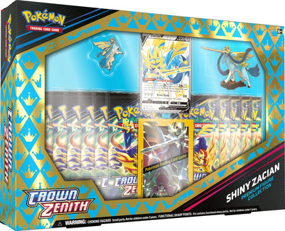 Premium Figure Zacian y Zamazenta Crown Zenit Pokemon TCG
