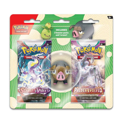 Back to School Eraser Blister 2023 Pokemon TCG