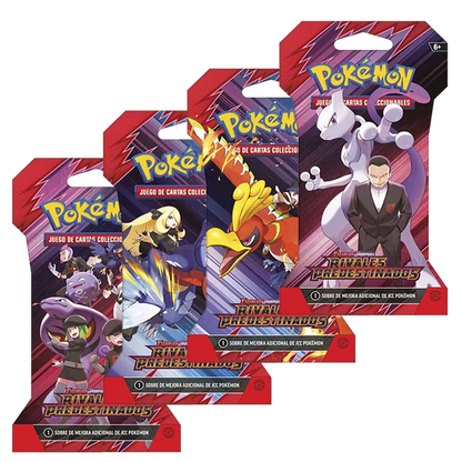 Sobre Sleeved Booster Rivales Predestinados  Pokemon TCG