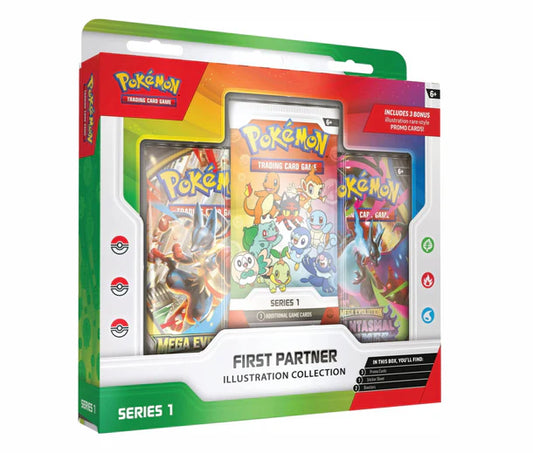 First Partner Illustration Collection Series 1 Pokemon TCG