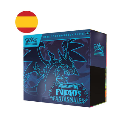 Caja entrenador élite  Llamas Fantasmales Pokemon TCG