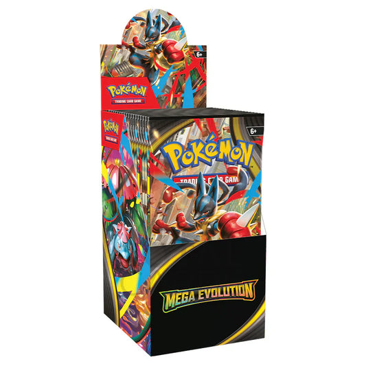 Booster Box 18 Sobres MegaEvoluciones Pokemon TCG