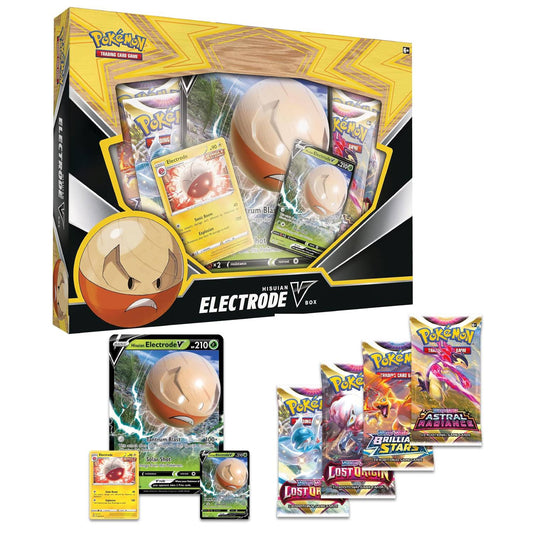 Electrode V Box de Hisuian Pokemon TCG