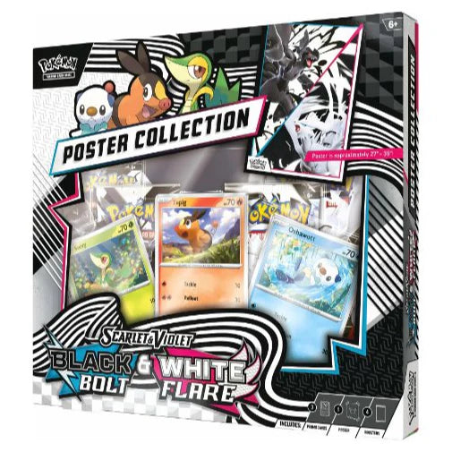 Poster Collection Fulgor Negro y Llama Blanca  Pokemon TCG