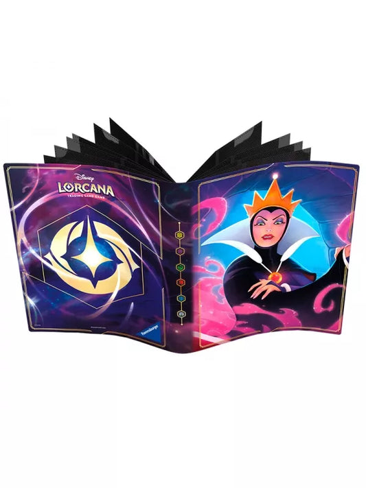 Álbum Evil Queen 10 Páginas  Into the Inklands Disney Lorcana TCG
