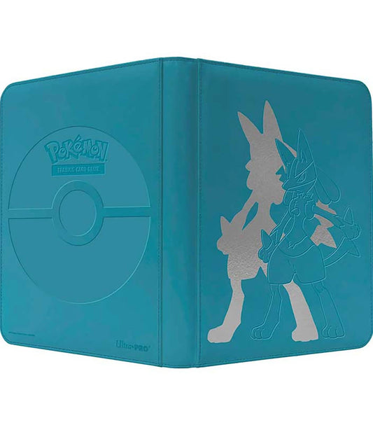 Binder Lucario 9 Bolsillos con Cremallera – Carpeta Pokémon Ultra Pro oficial