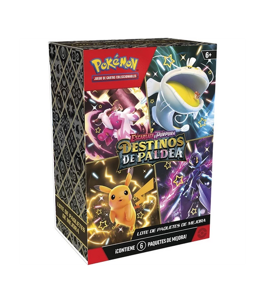 Boost­er Bundle “Destinos de Paldea Pokémon TCG