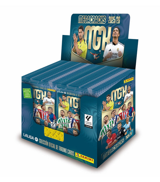Caja 50 Sobres Megacracks 2025/26 de Panini  cromos futbol