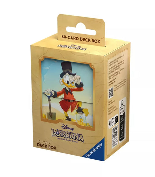 Caja de mazo Scrooge McDuck  Into the Inklands Disney  Lorcana