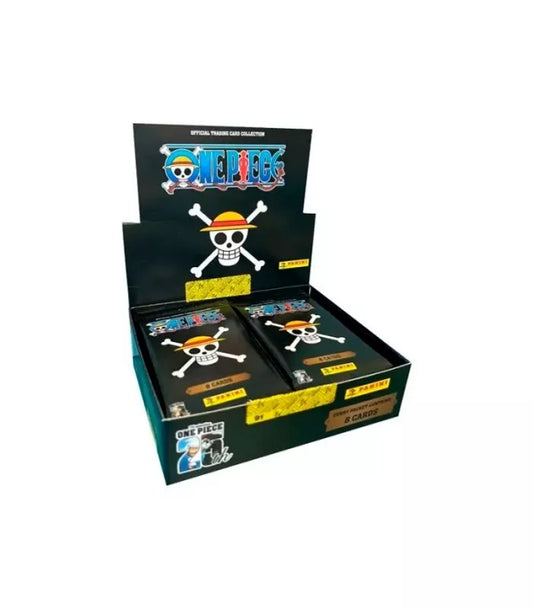 Cajita 18 Sobres One Piece Panini  Cromos Coleccionables