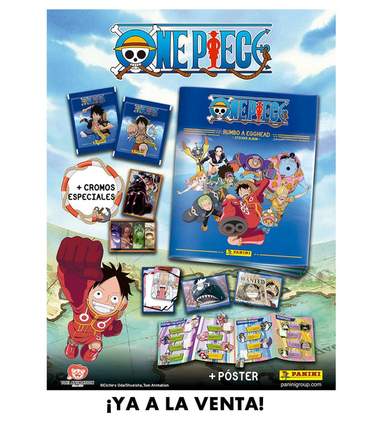 Cartón (Álbum + 4 Sobres) Rumbo a Egghead  One Piece Card Game