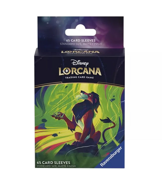 Fundas Estándar Scar  Vengeful Lion Azurite Sea  Disney  Lorcana