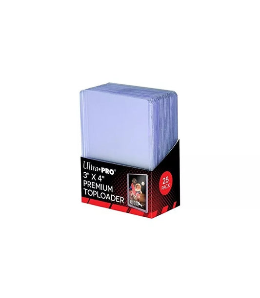 Fundas Standard Toploader Super Clear Premium 25 unidades Ultra Pro