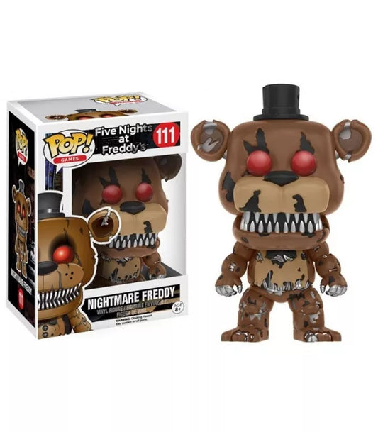 Funko Pop! #111 Nightmare Freddy  Five Nights at Freddy's