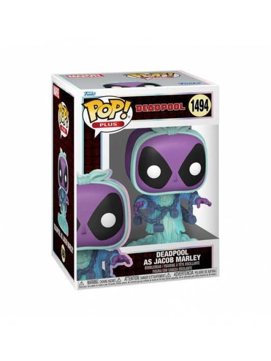 Funko POP! #1494 Deadpool as Jacob Marley Marvel