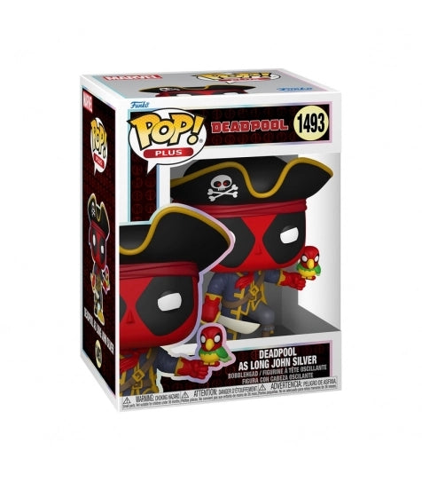 Funko POP! #1493 Deadpool as Long John Marvel Edición Pirata Exclusiva