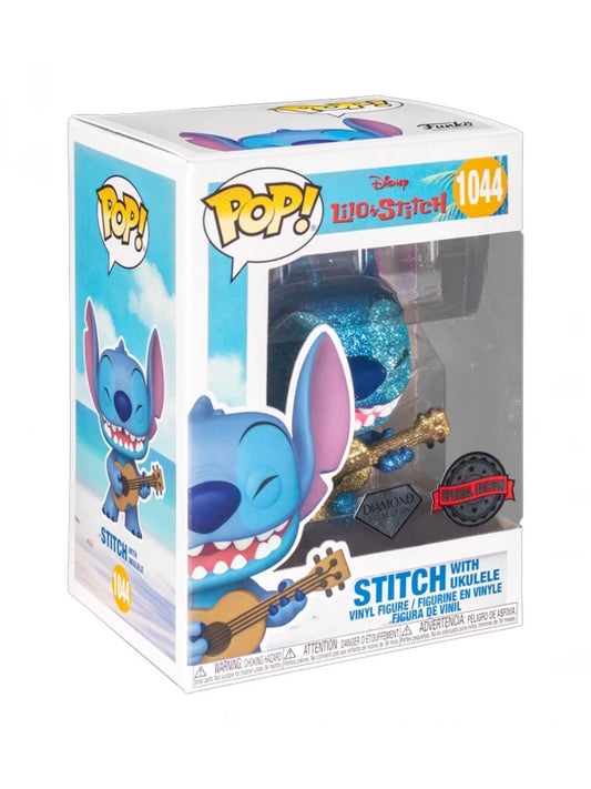 Funko POP! #1044  Stitch con Ukelele (Versión Diamante)