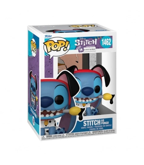Funko Pop! #1462 Stitch as Pongo  Lilo & Stitch