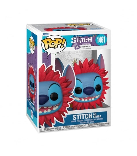 Funko Pop!#1461 Stitch disfrazado de Simba  Lilo & Stitch