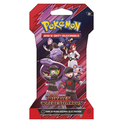 Sobre Sleeved Booster Rivales Predestinados  Pokemon TCG