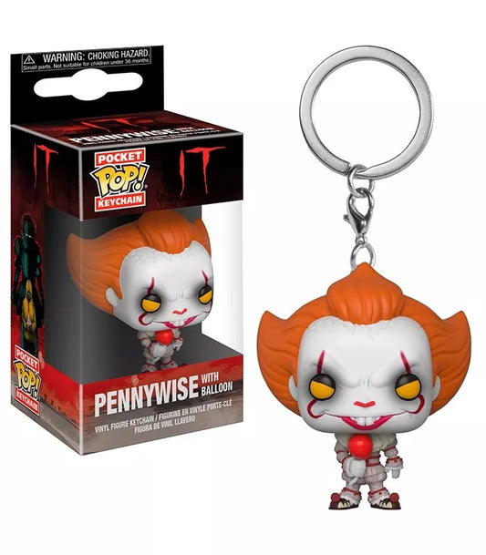 Funko POP! Keychain Pennywise con Globo  IT